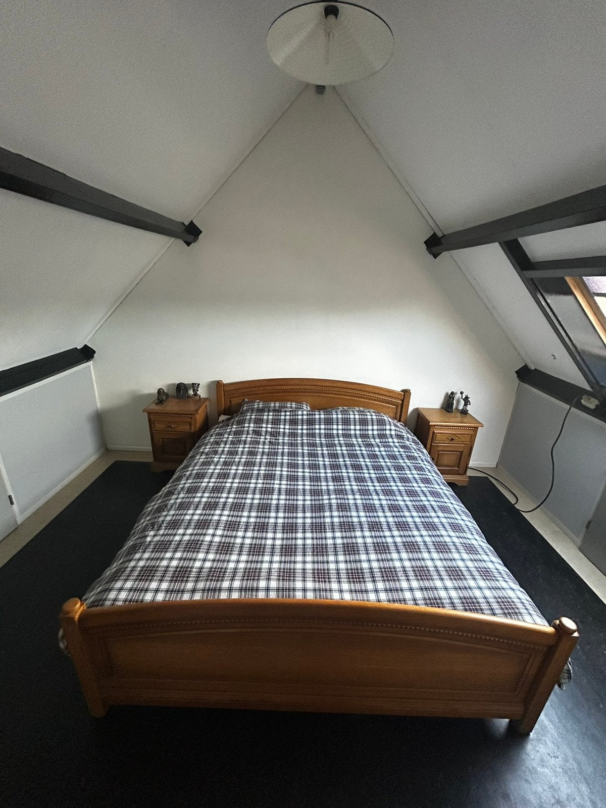 2-persoons waterbed met nachtkastjes 180x210 cm, Huis en Inrichting, Ophalen, 210 cm, Tweepersoons, Zo goed als nieuw