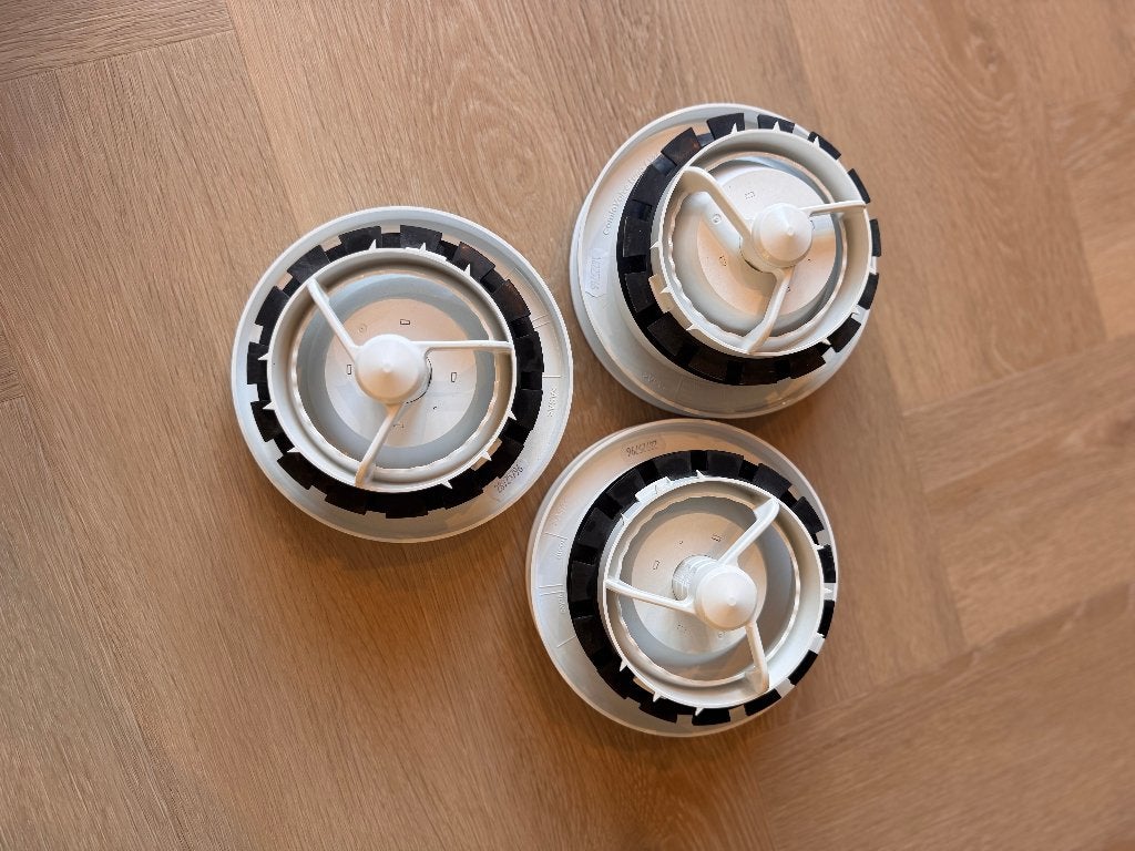 Foto 3 van 3x ventilatieventiel Zehnder ComfoValve Luna E  | Nieuw