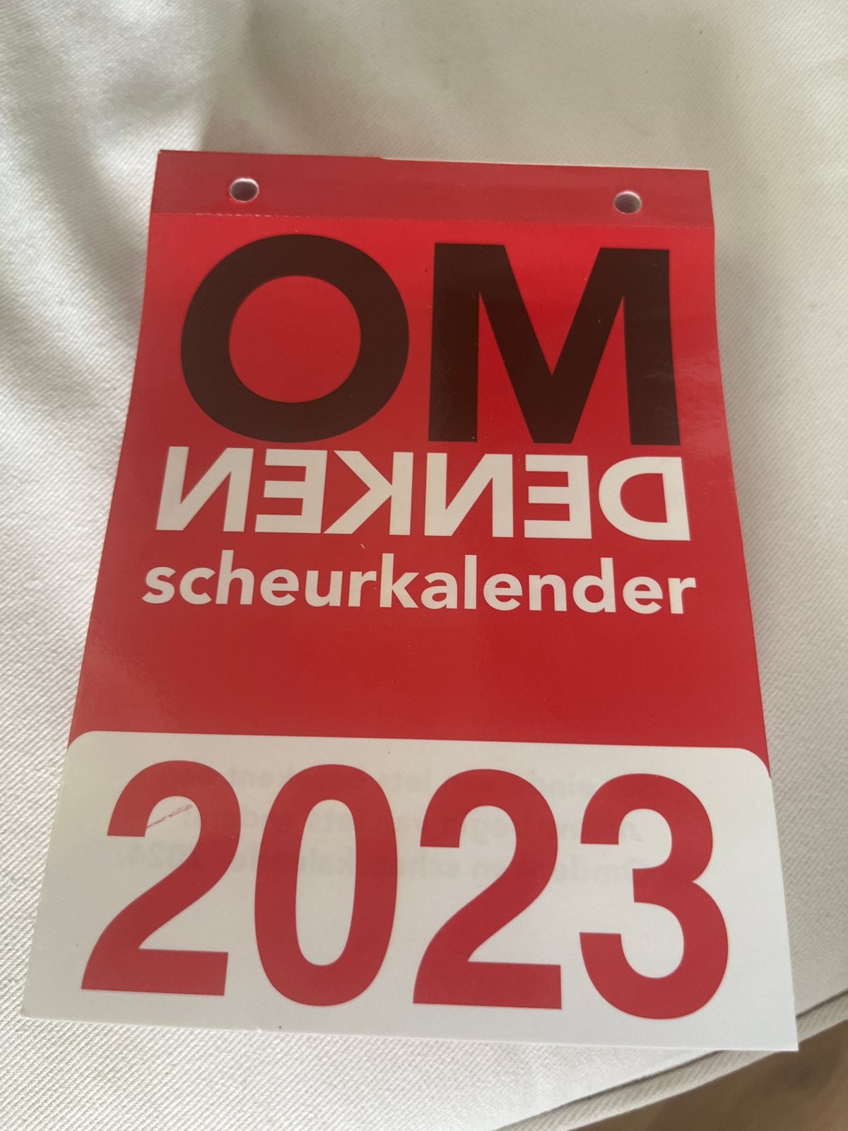 OMDENKEN scheurkalender 2023, Diversen, Kalenders, Ophalen of Verzenden, Dagkalender