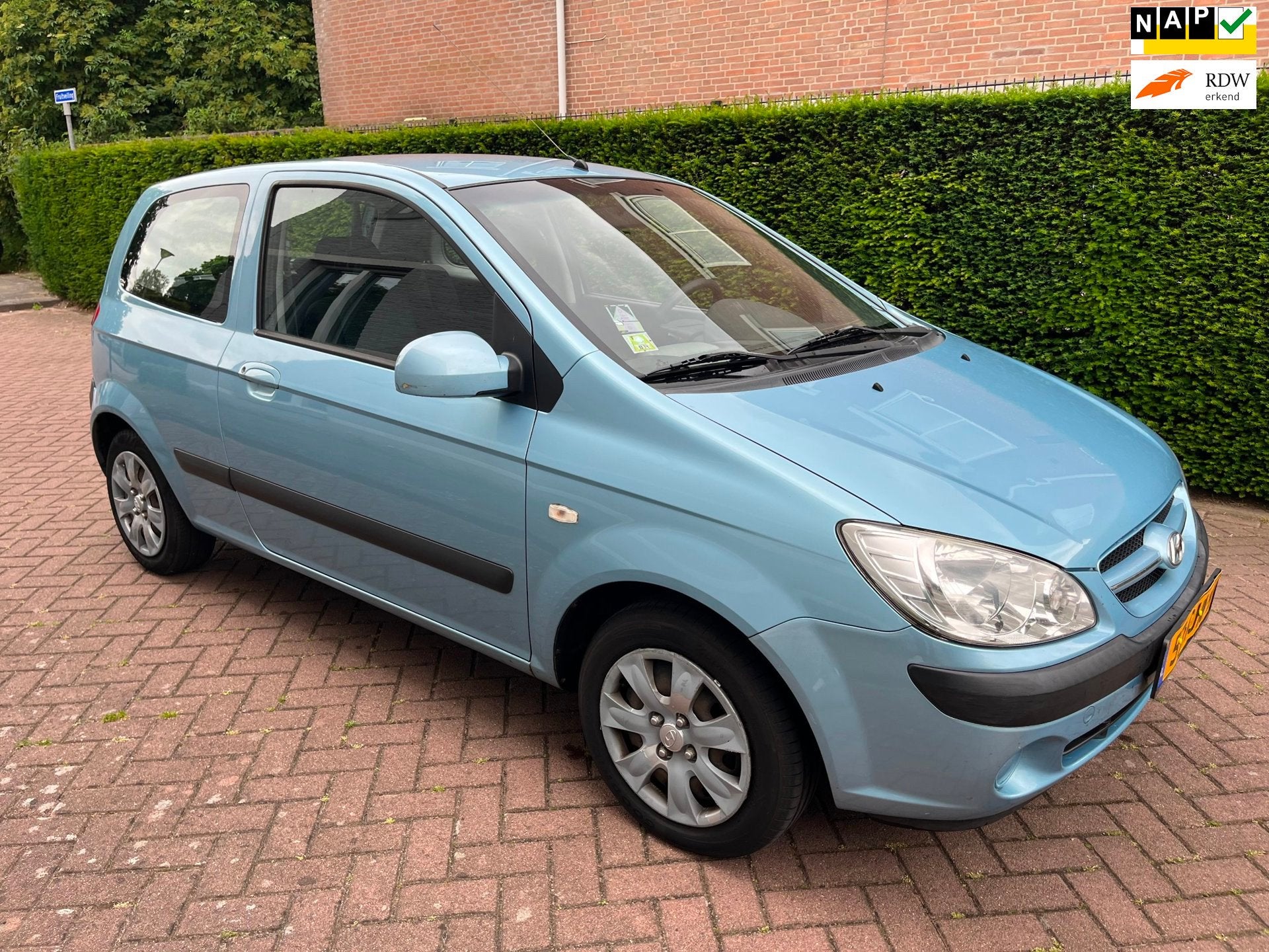 Hyundai Getz 1.1i Active Young, Auto's, Hyundai, Voorwielaandrijving, Gebruikt, 4 cilinders, Blauw