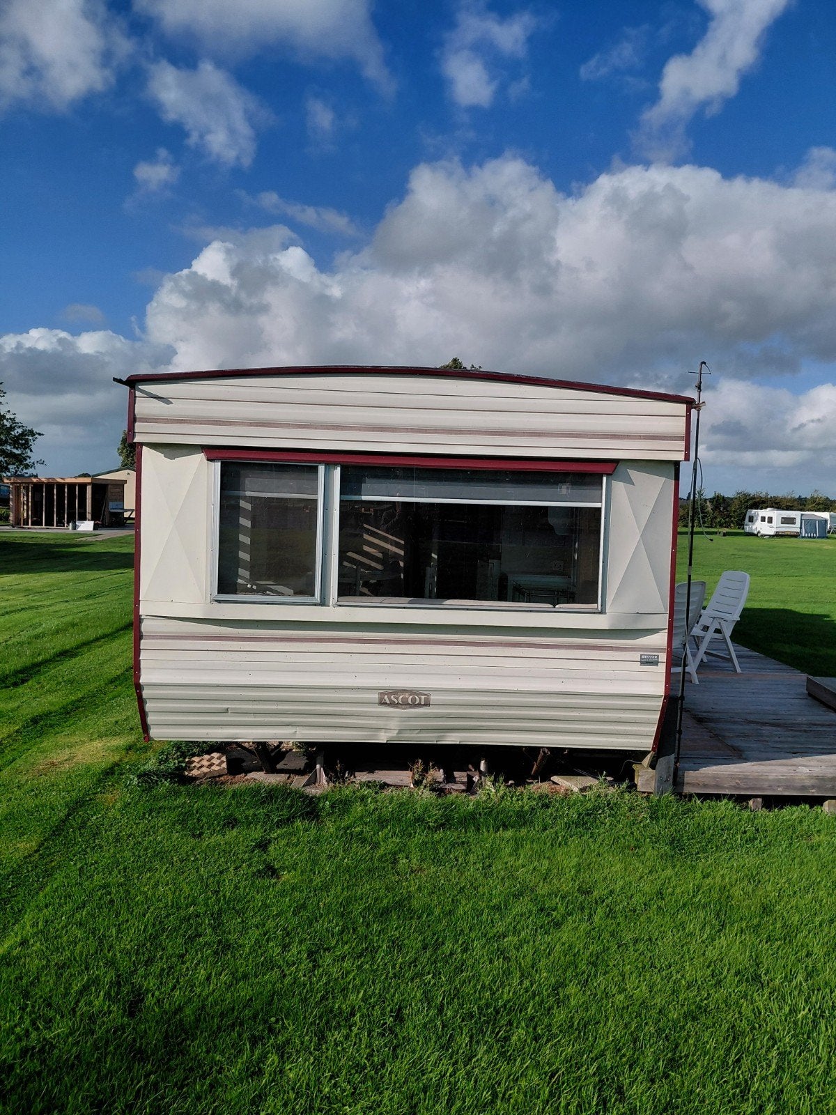 compleet ingerichte stacaravan te koop, Caravans en Kamperen, Tot en met 4