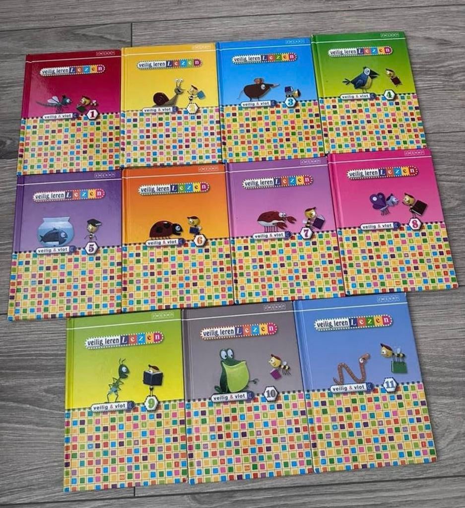 Veilig leren lezen veilig en vlot groep 3 maan compleet, Ophalen of Verzenden, Zo goed als nieuw, Overige niveaus, Nederlands