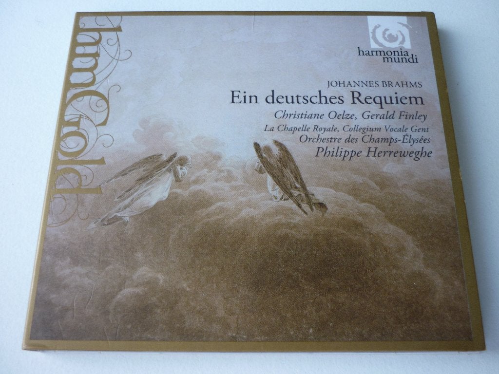 Johannes Brahms / Oelze, Herreweghe ‎– Ein Deutsches Requiem, Cd's en Dvd's, Ophalen of Verzenden, Romantiek, Gebruikt, Overige typen