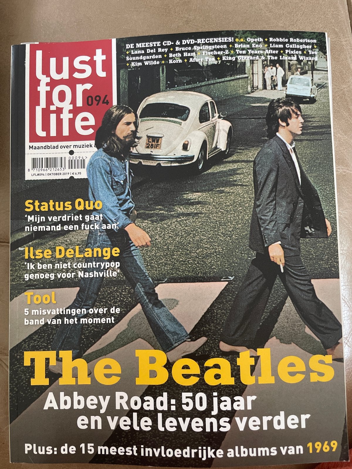 Lust for Life 094 - The Beatles Abbey Road 50 jaar, Ophalen of Verzenden, Nieuw, Muziek, Film of Tv