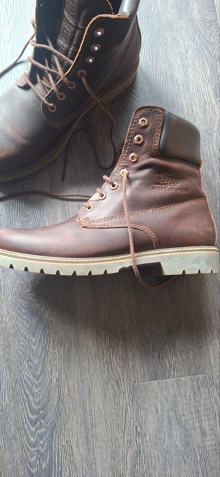 Panama Jack schoenen, Ophalen, Bruin, Boots, Zo goed als nieuw