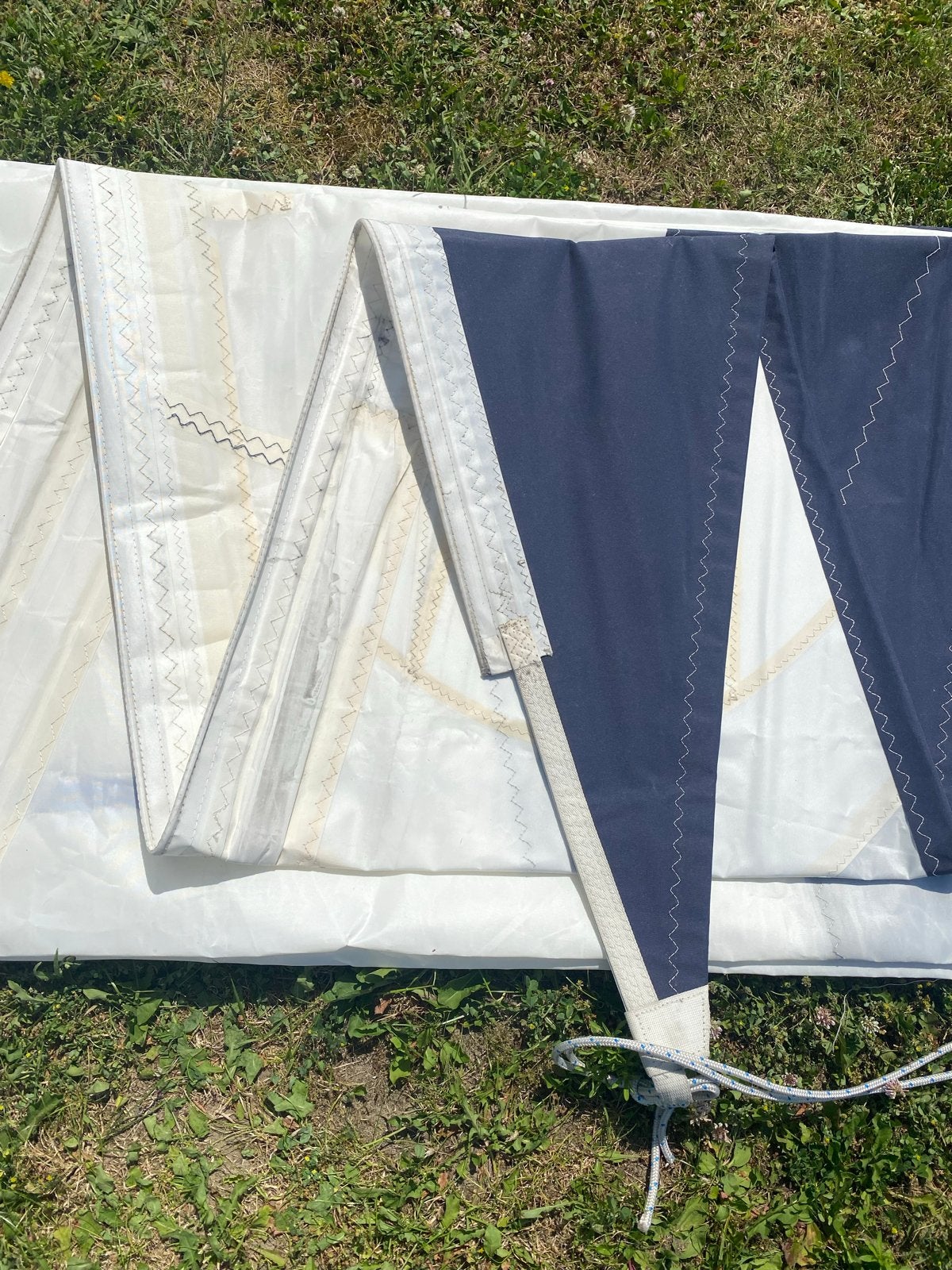 Rol Genua/Fok - Zeil voor zeilboot, Watersport en Boten, Zeilen en Zeiltoebehoren, Ophalen, Gebruikt, 15 tot 30 m², Genua of Fok