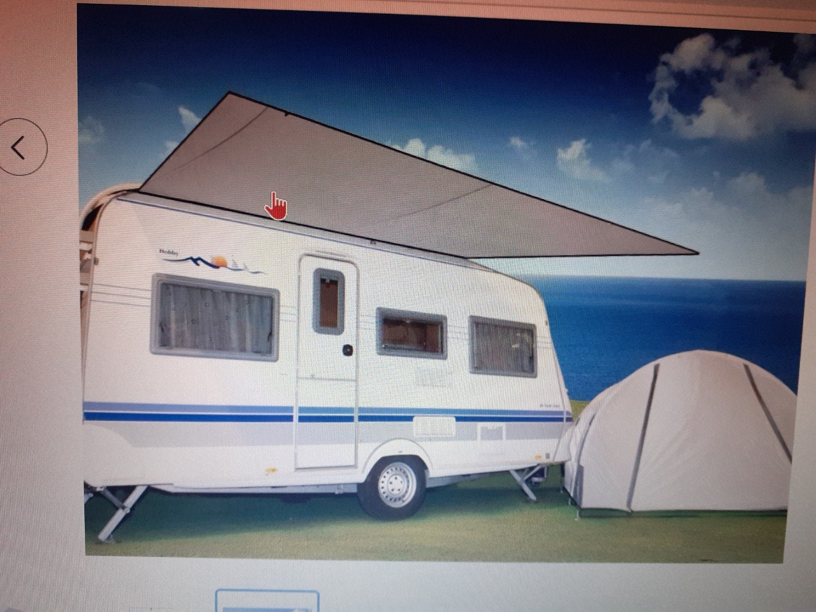 Bo-Camp caravan/ camper luifel, Ophalen, Zo goed als nieuw