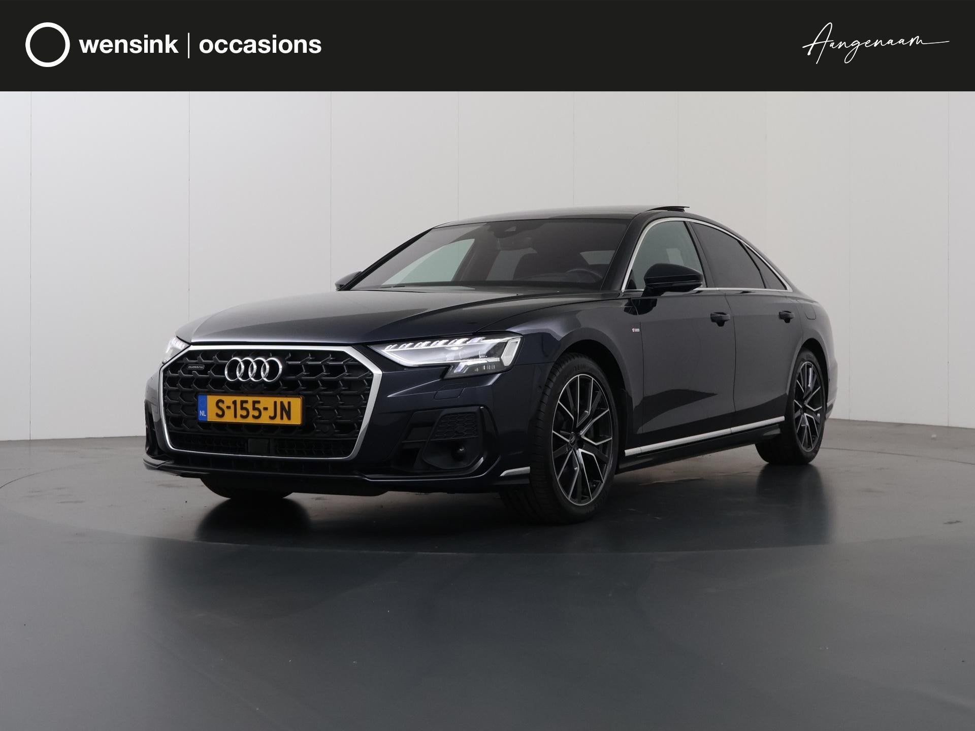 Audi A8 60 TFSI e quattro | Panoramadak | MATRIX-LED | Ele.v, Auto's, Automaat, Dealer onderhouden, Gebruikt, 2995 cc