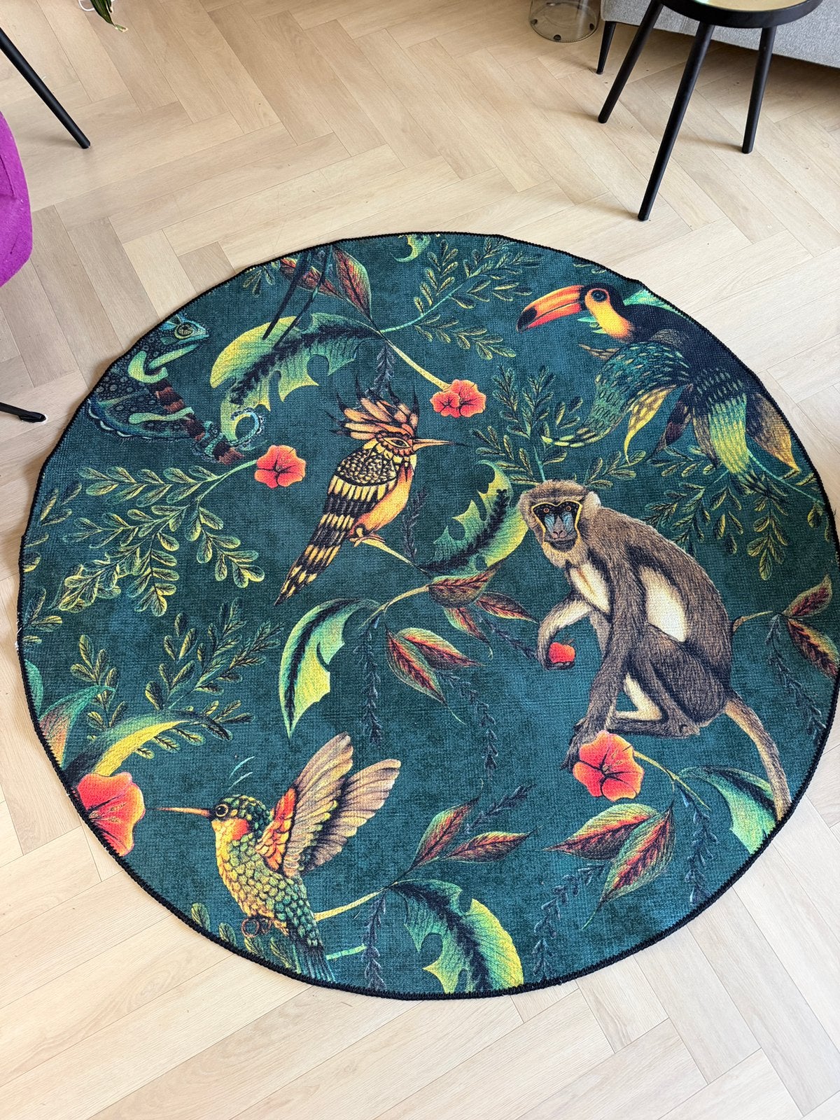 Vloerkleed rond 160cm, Ophalen, Rond, 150 tot 200 cm