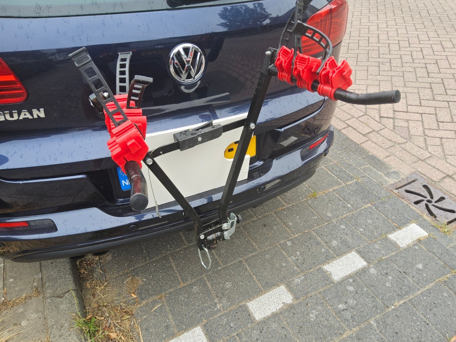 Fietsendrager voor trekhaak - Gebruikt, Ophalen, 3 fietsen of meer, Gebruikt, Trekhaakdrager