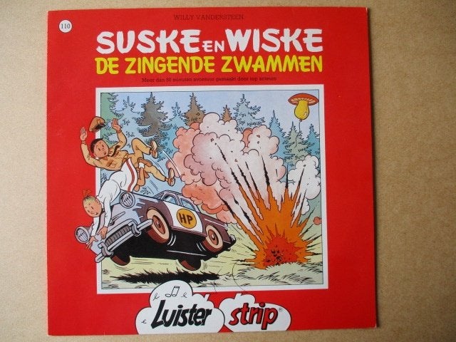 adv10347 suske en wiske elpee zingende zwammen, Verzamelen, Ophalen, Suske en Wiske, Gebruikt, Overige typen
