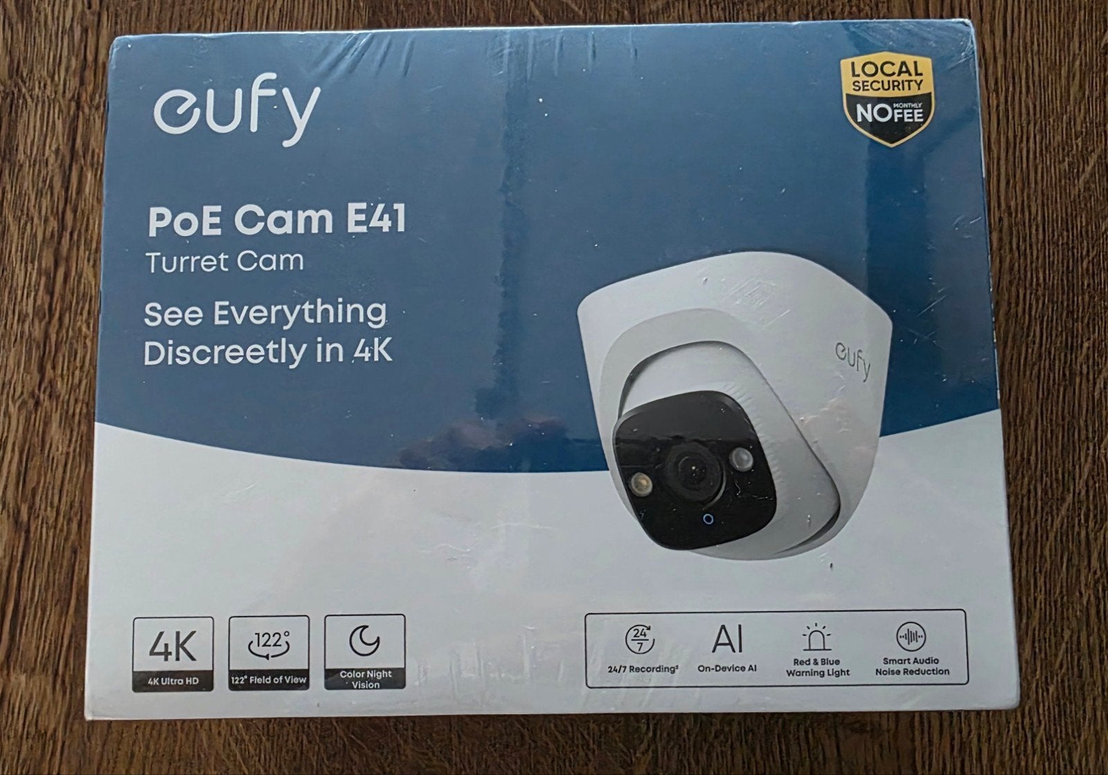 NIEUW: Eufy PoE E41 camera, Audio, Tv en Foto, Videobewaking, Ophalen of Verzenden, Nieuw