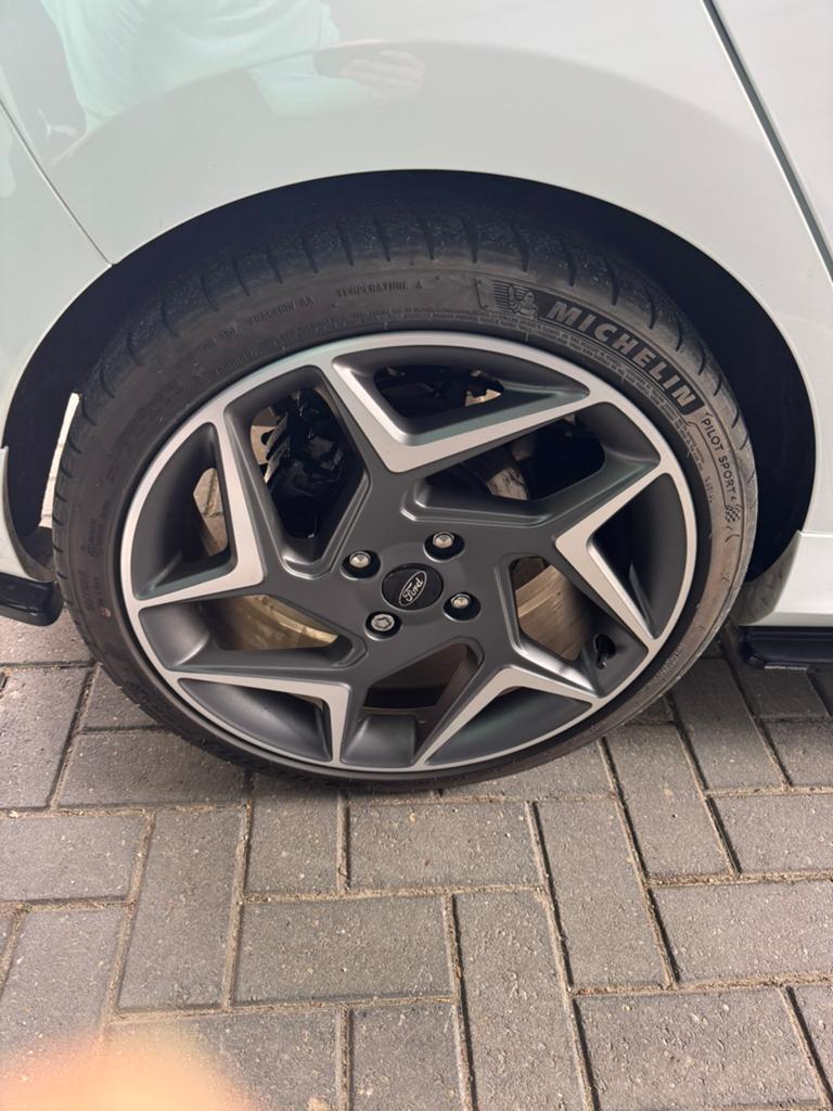 Schadevrije ford st velgen, Ophalen, 18 inch, Gebruikt, Banden en Velgen