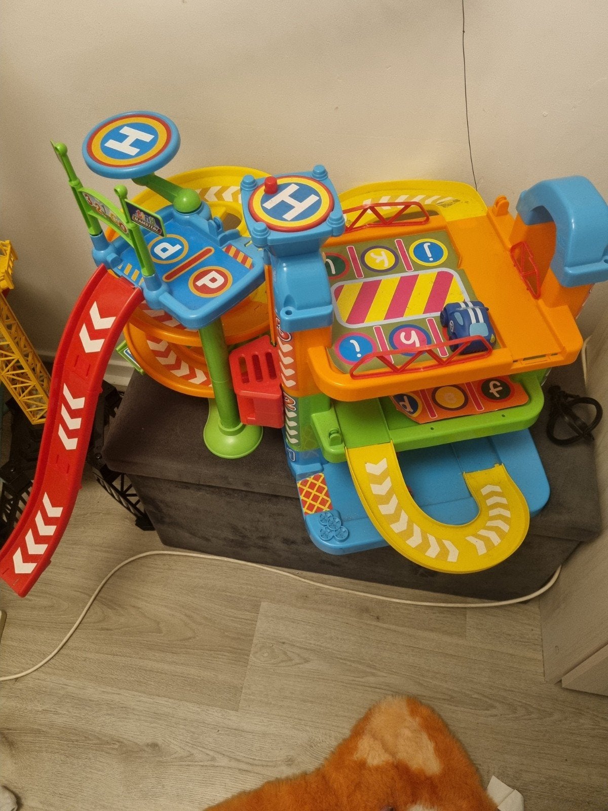 Teamsterz Tiny Garage Speelset, Ophalen, Zo goed als nieuw, 2 tot 4 jaar