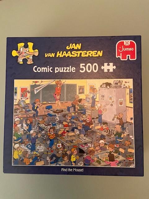 81845 Van Haasteren. Find the mouse! 500 stukjes, Hobby en Vrije tijd, Denksport en Puzzels, Ophalen of Verzenden, 500 t/m 1500 stukjes