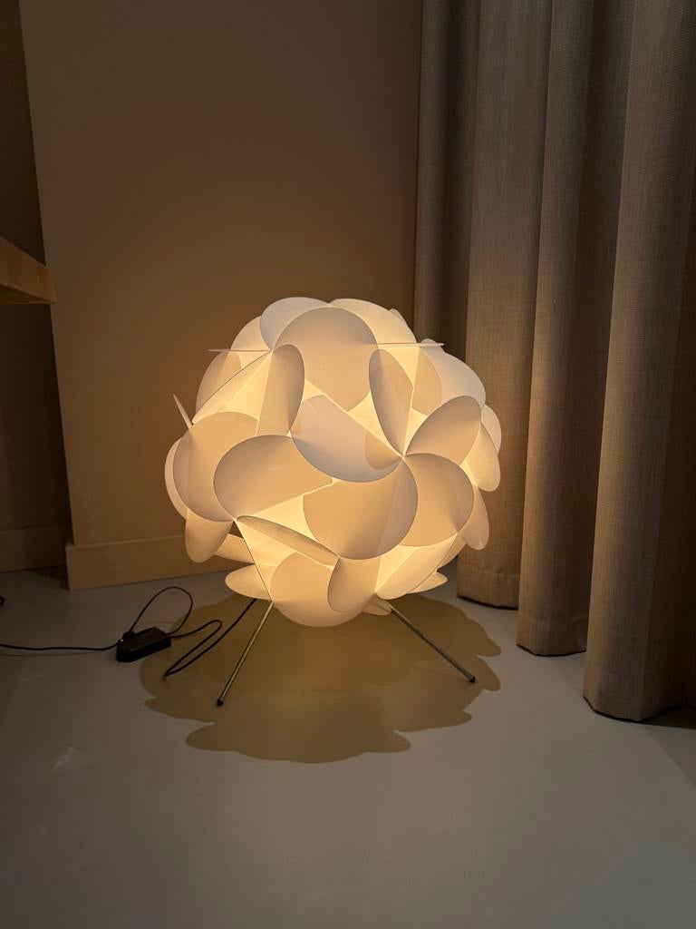 IKEA KNAPPA KLÖVER dimbare vloerlamp, Ophalen, Gebruikt, Kunststof, Minder dan 100 cm