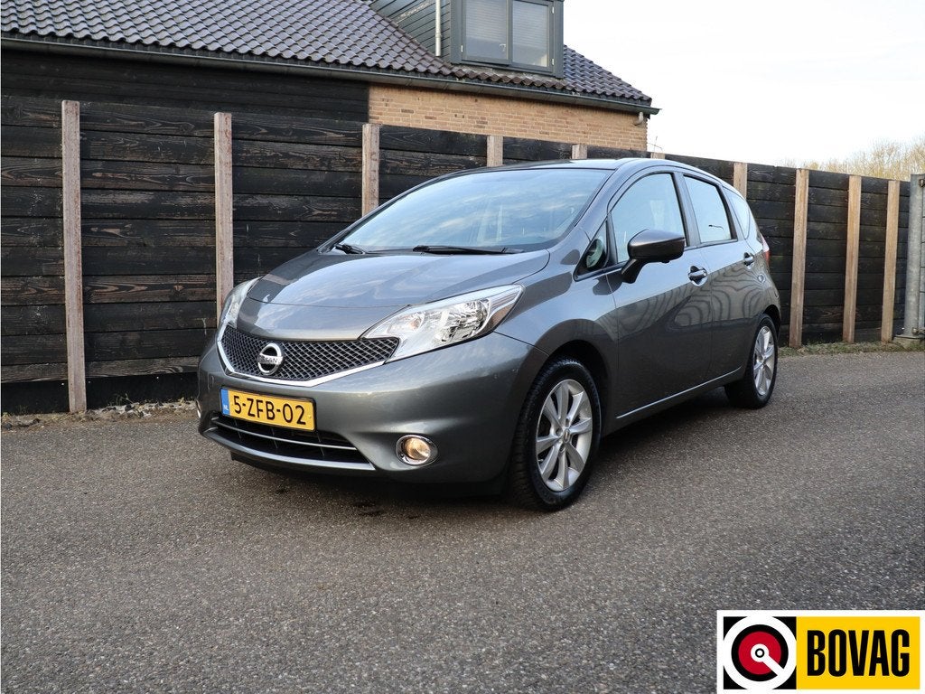 Nissan Note 1.2 DIG-S Connect Edition 1e eigenaar AUTOMAAT,, Auto's, Nissan, Euro 5, Stof, Gebruikt, Zwart