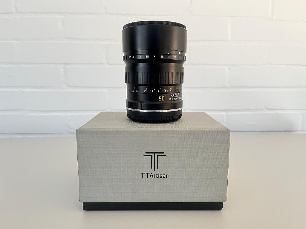 TTArtisan 90mm F/1.25  G / GFX Mount, Audio, Tv en Foto, Fotografie | Lenzen en Objectieven, Ophalen of Verzenden, Zo goed als nieuw
