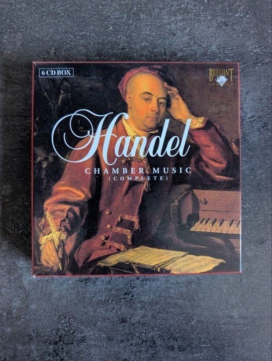 Händel - Complete Kamermuziek (6 CD Boxset), Cd's en Dvd's, Kamermuziek, Boxset, Ophalen of Verzenden, Inclusief boekje
