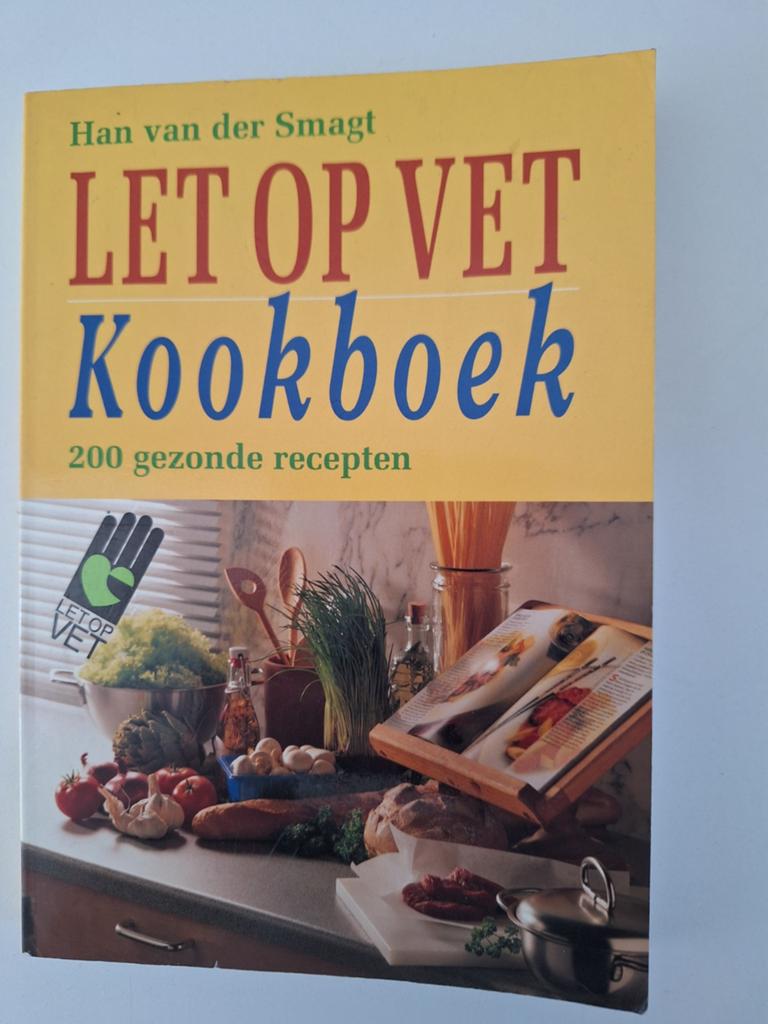 Let op Vet Kookboek: 200 Gezonde Recepten, Gelezen, Hoofdgerechten, Ophalen of Verzenden, Gezond koken
