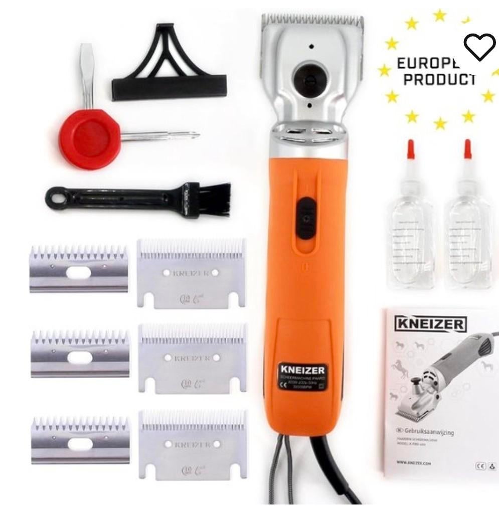 Kneizer k-pro 400 paardenscheermachine, Ophalen, Gebruikt