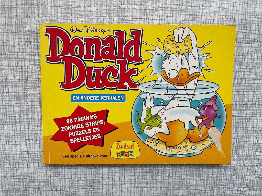 C658 Disney Donald Duck en andere Verhalen. Uitgave Zwitsal, Boeken, Gelezen, Eén stripboek, Ophalen of Verzenden, Donald Duck