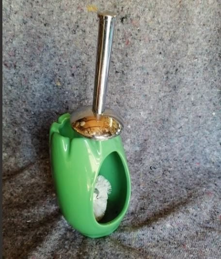 vintage Colani space age wc-borstelhouder 70er, Ophalen, Zo goed als nieuw, Steen, Overige typen