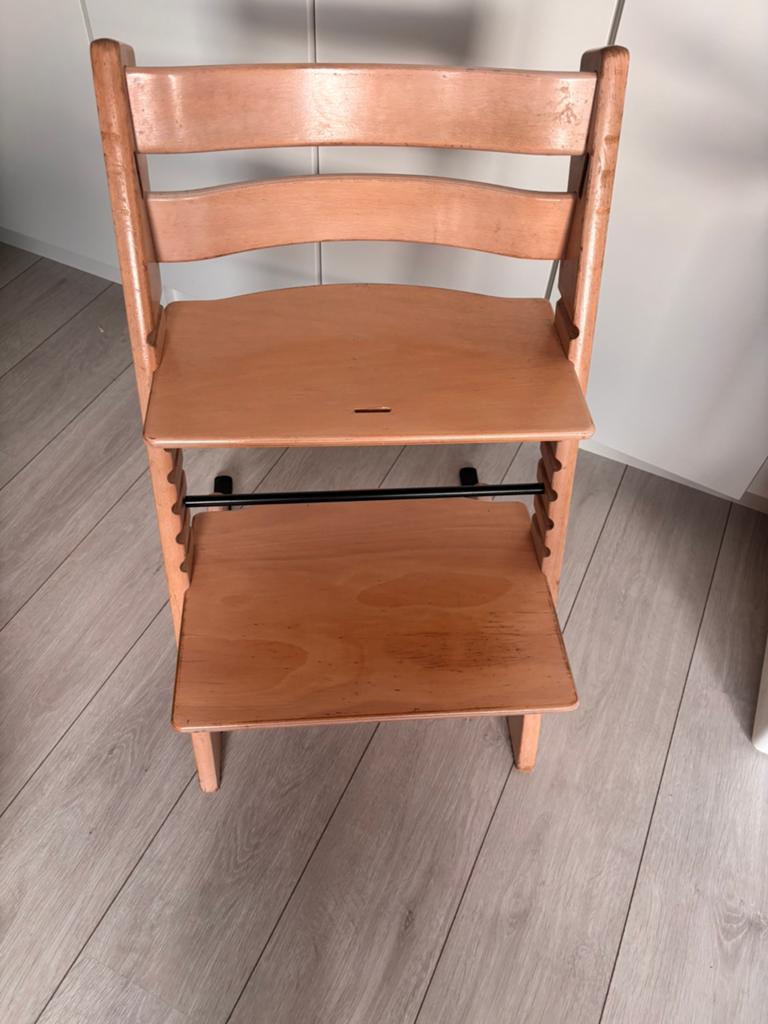 Stokke tripp trapp meegroeistoel, Ophalen, Gebruikt, Meegroeistoel