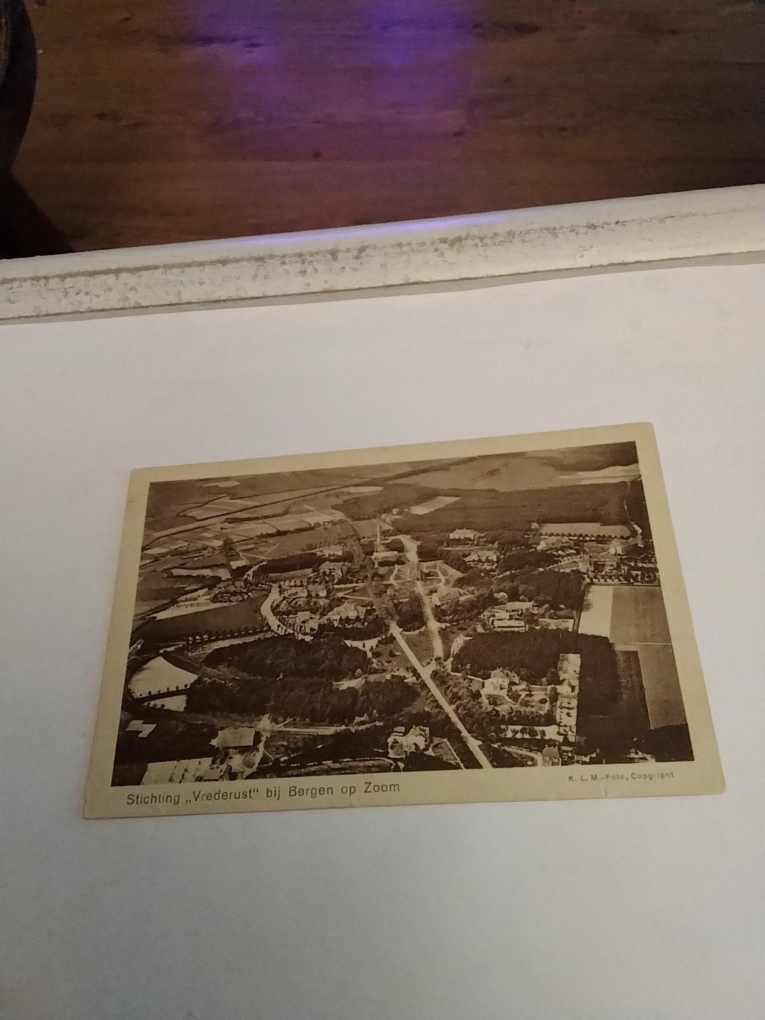 Oude ansichtkaart Stichting "Vrederust" Bergen op Zoom 1959, Ophalen of Verzenden, 1940 tot 1960, Gelopen, Noord-Brabant