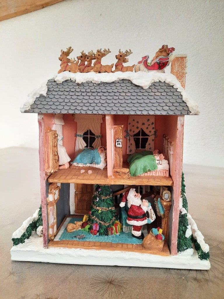 Nostalgisch Kerstdorp open huis - Night Before Christmas, Ophalen, Zo goed als nieuw