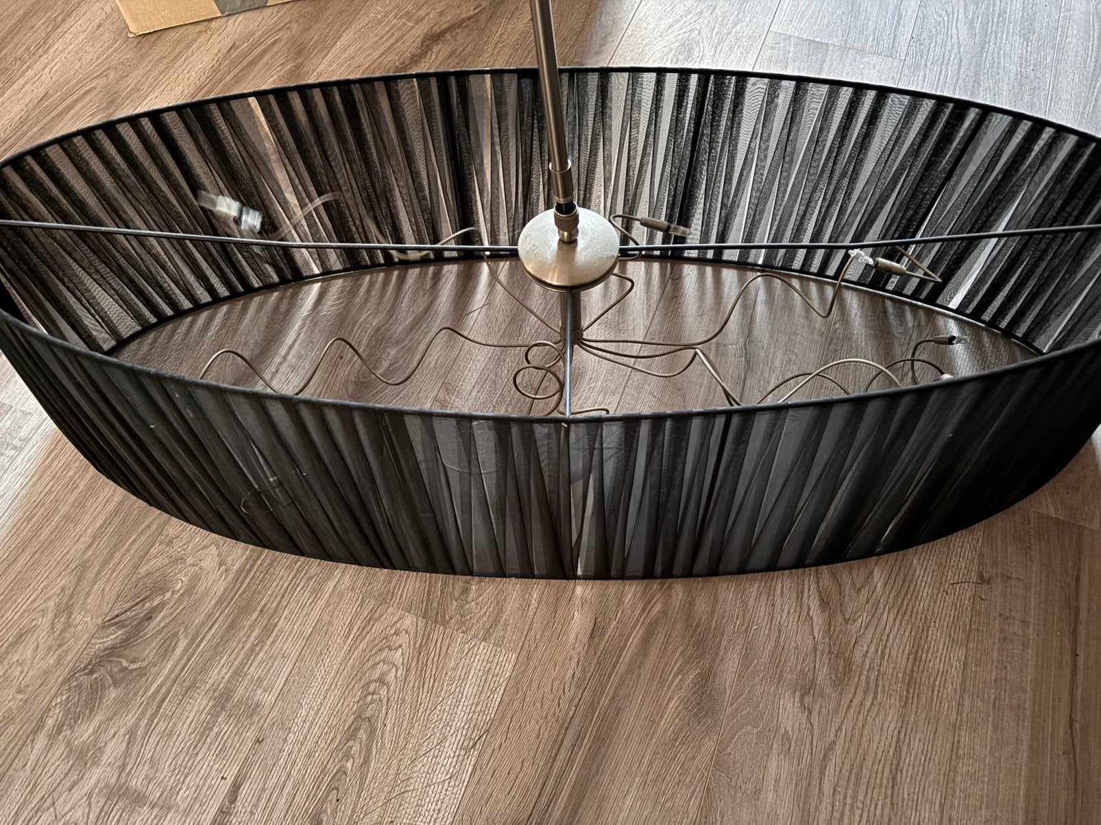 Ovale lamp, 100 cm, Zo goed als nieuw, Ovaal, Ophalen
