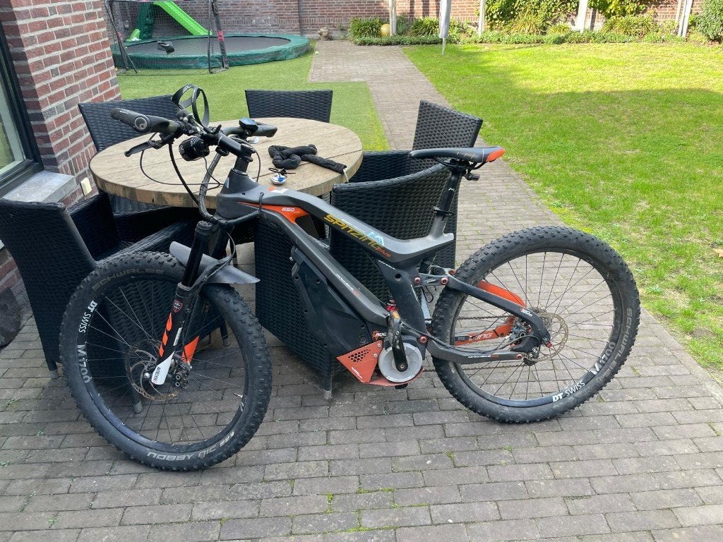 M1 Spitzing R-Pedelec E-MTB 75 km/u  Nieuwe accu, Gebruikt, 47 tot 51 cm, 50 km per accu of meer, Ophalen