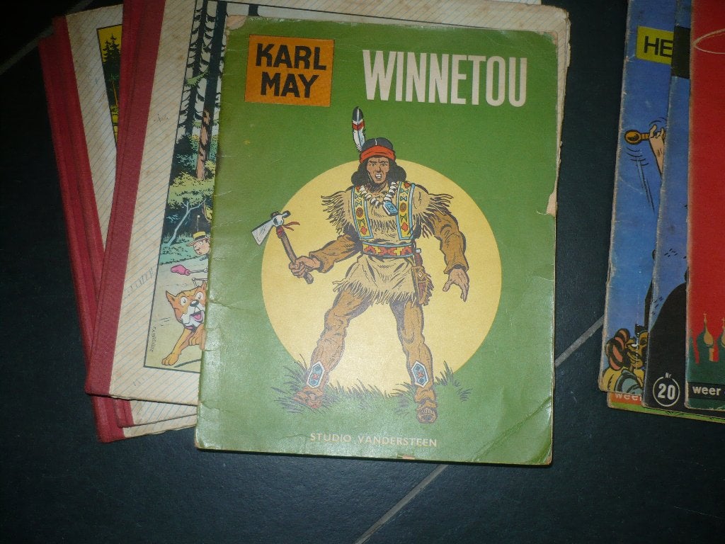 een karl may nr 2 eerste druk, Gelezen, Willy Vandersteen, Eén stripboek, Ophalen of Verzenden
