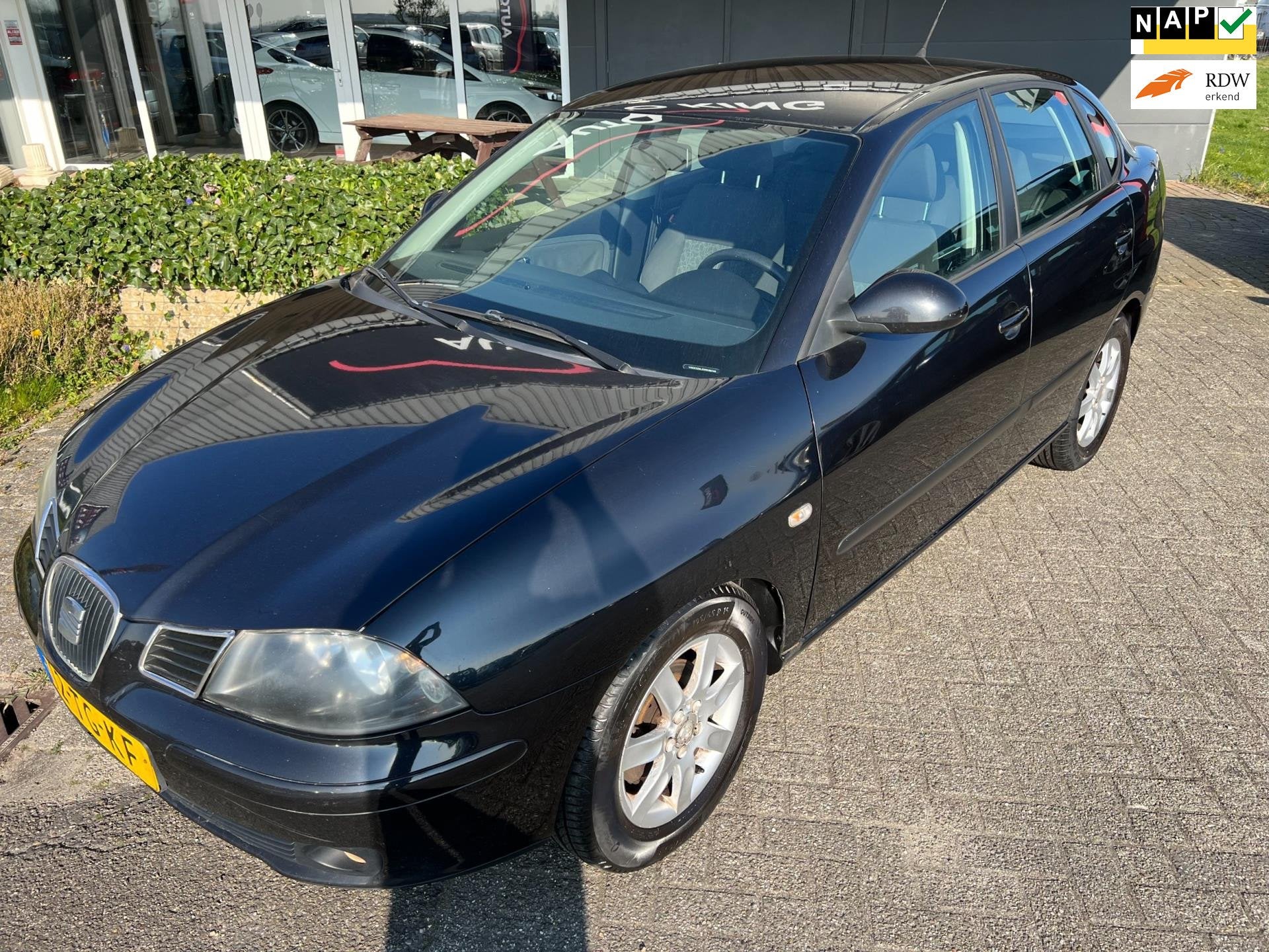 Seat Cordoba 1.9 TDI 101 ECC I CRUISE I ELEK I LMV I APK+NAP, Auto's, Voorwielaandrijving, Gebruikt, Zwart, 4 cilinders