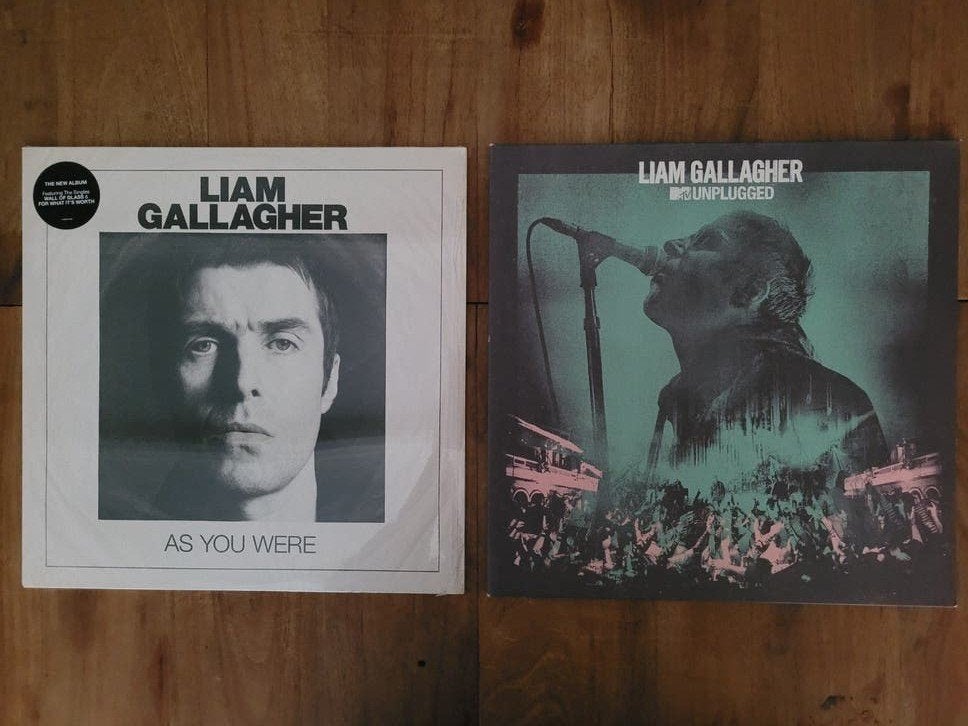 ✅️Liam Gallagher - As You Were & MTV Unplugged LP's, LP, Rock, Ophalen of Verzenden, Zo goed als nieuw