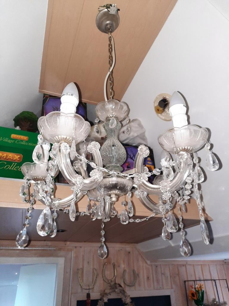Leuke kroonluchter, Ophalen of Verzenden, Kunststof
