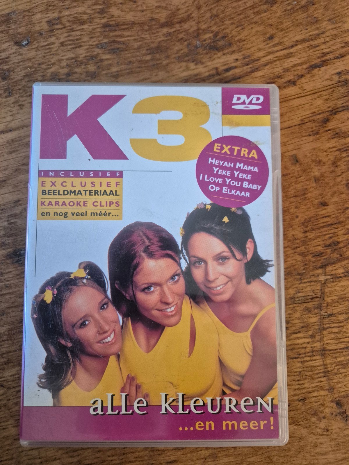 dvd k3 alle kleuren, Alle leeftijden, Ophalen of Verzenden, Zo goed als nieuw