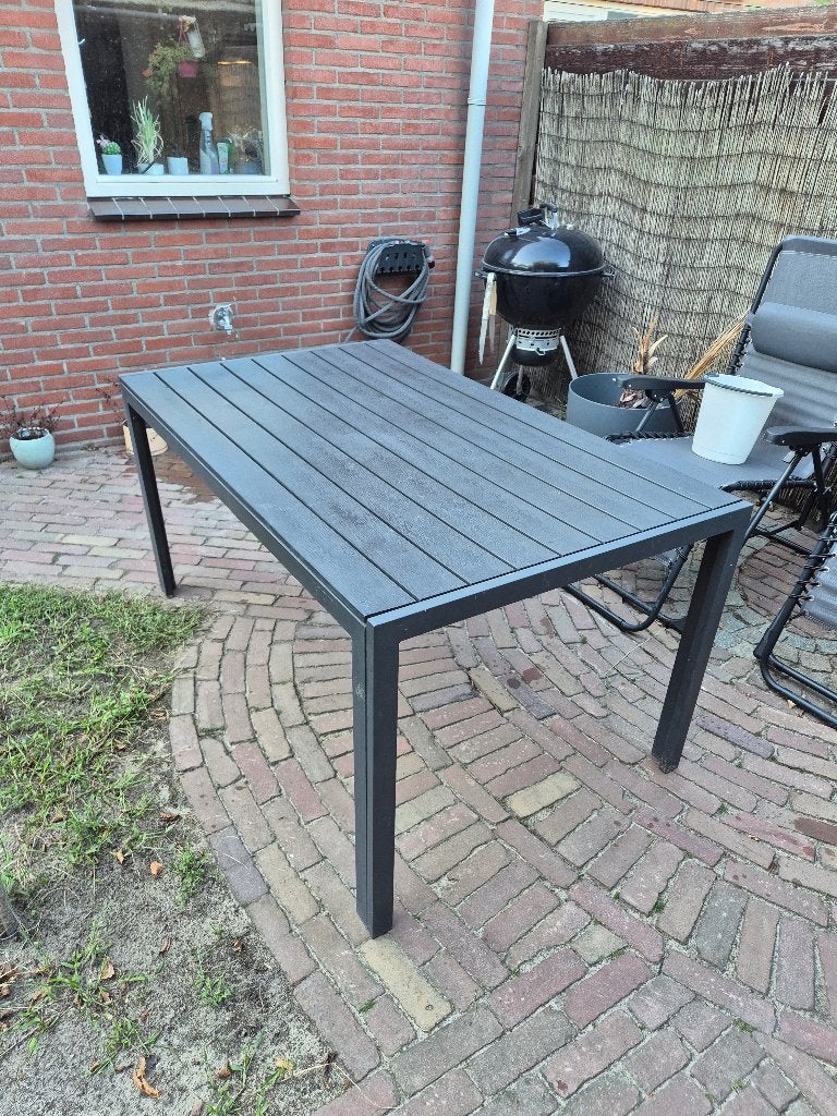 Gebruikte tuintafel met stoelen, Ophalen, Gebruikt, Tuinset, Eettafel