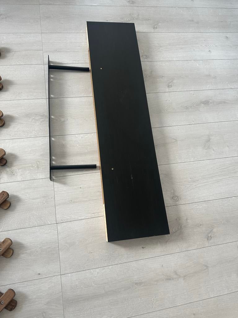 IKEA Lack wandplank zwartbruin 110x26cm, Ophalen, Gebruikt