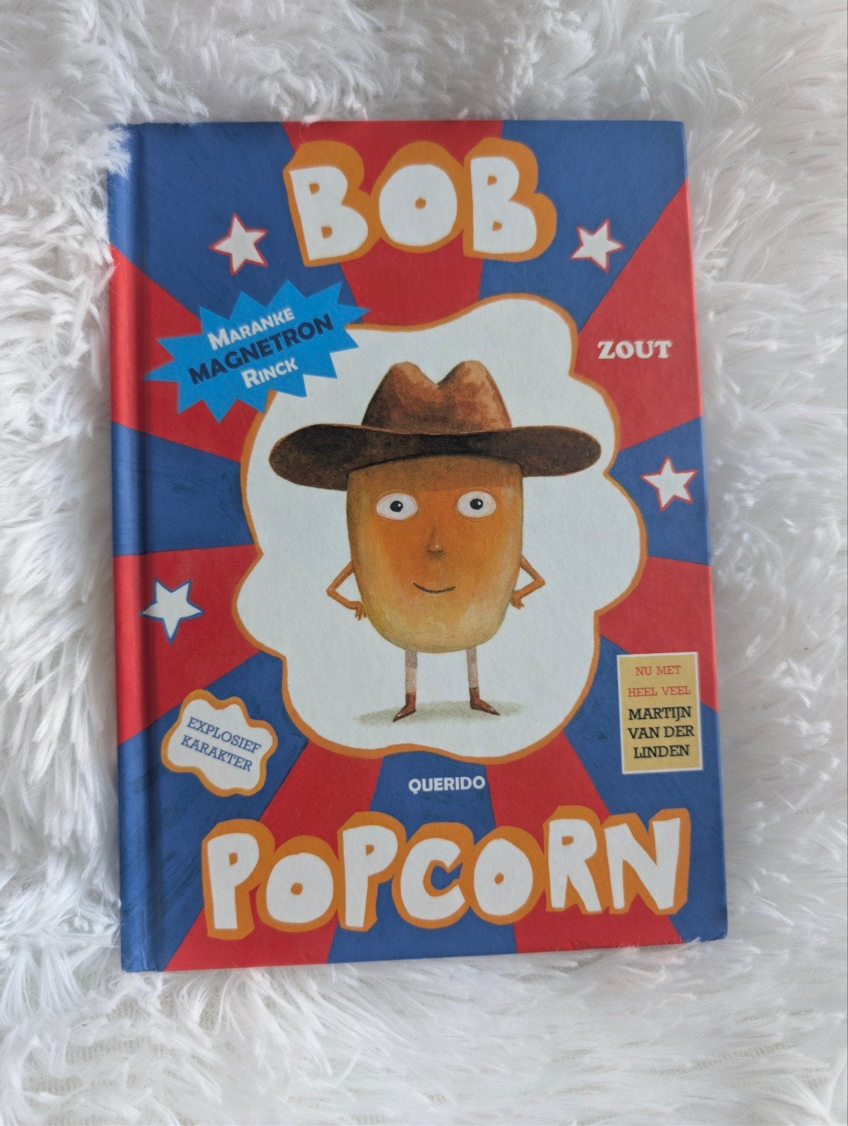 Bob Popcorn - Marianke Rinck & Marijn van der Linden, Boeken, Ophalen of Verzenden, Zo goed als nieuw, Marianke Rinck, Fictie algemeen