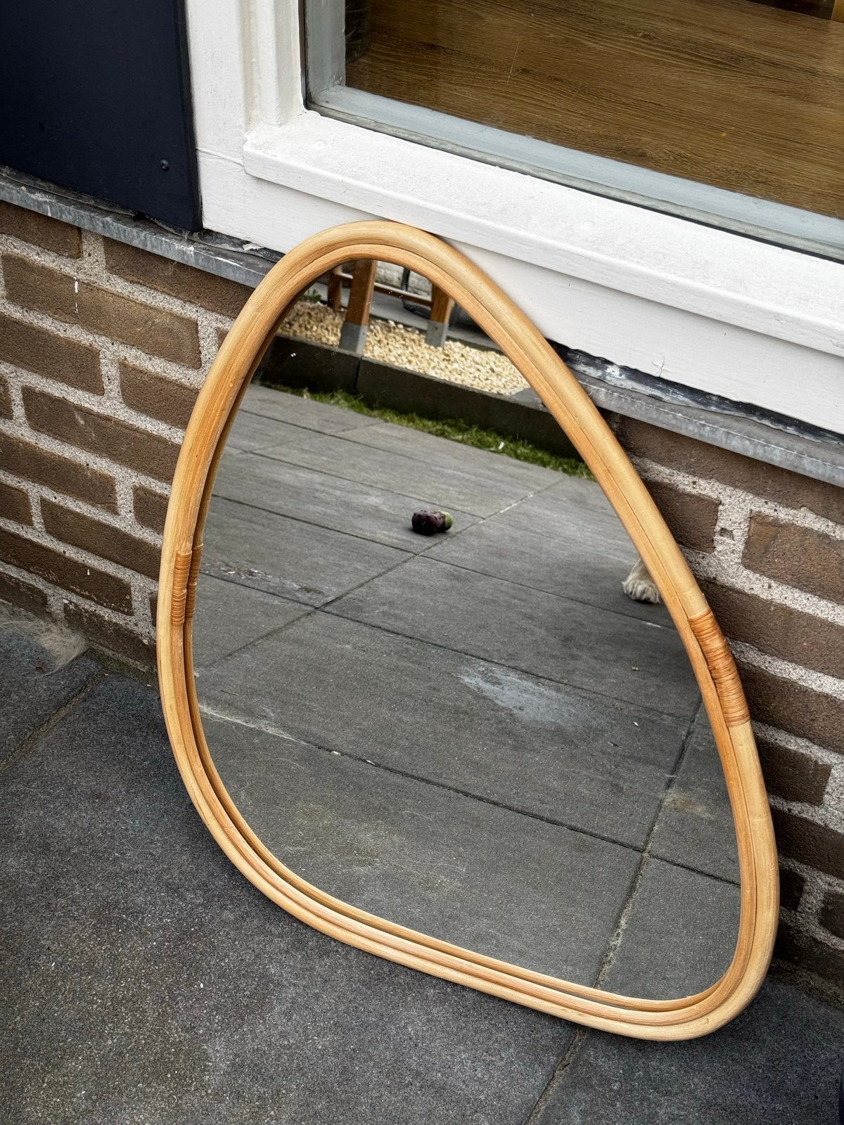spiegel, Ophalen, 100 tot 150 cm, Zo goed als nieuw, Overige vormen