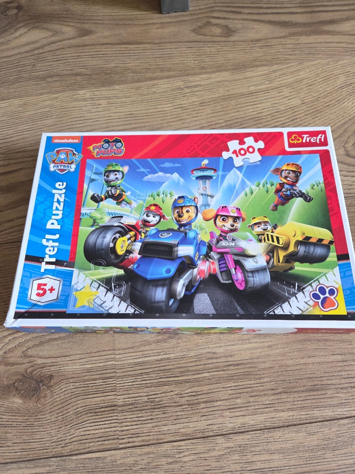 Paw Patrol Moto Pups Trefl Legpuzzel 100 stukjes, Ophalen of Verzenden