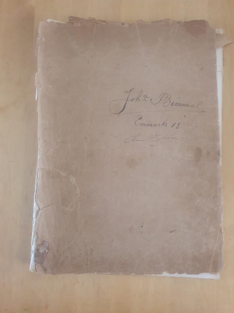 bladmuziek 1919 hand inkt ingetekend Johan Bimmel Den Helder, Ophalen, Gebruikt, Wereldmuziek, Overige soorten