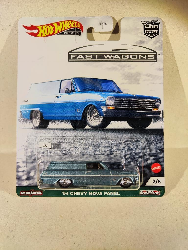 Hot Wheels '64 Chevy Nova Panel, Ophalen of Verzenden, Nieuw, Auto