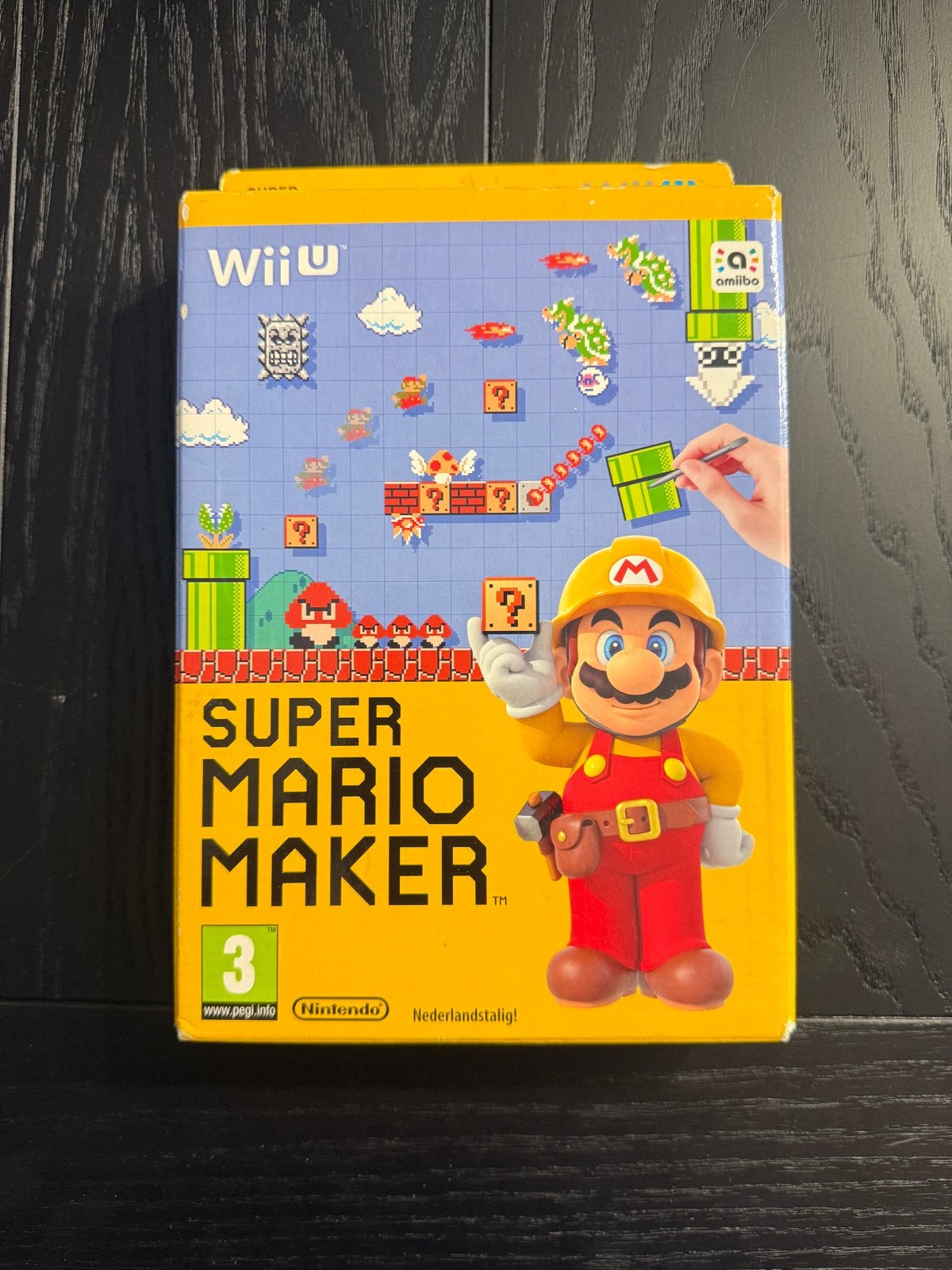Super Mario Maker Wii U (inclusief artbook), Spelcomputers en Games, Games | Nintendo Wii U, Online, 1 speler, Ophalen of Verzenden