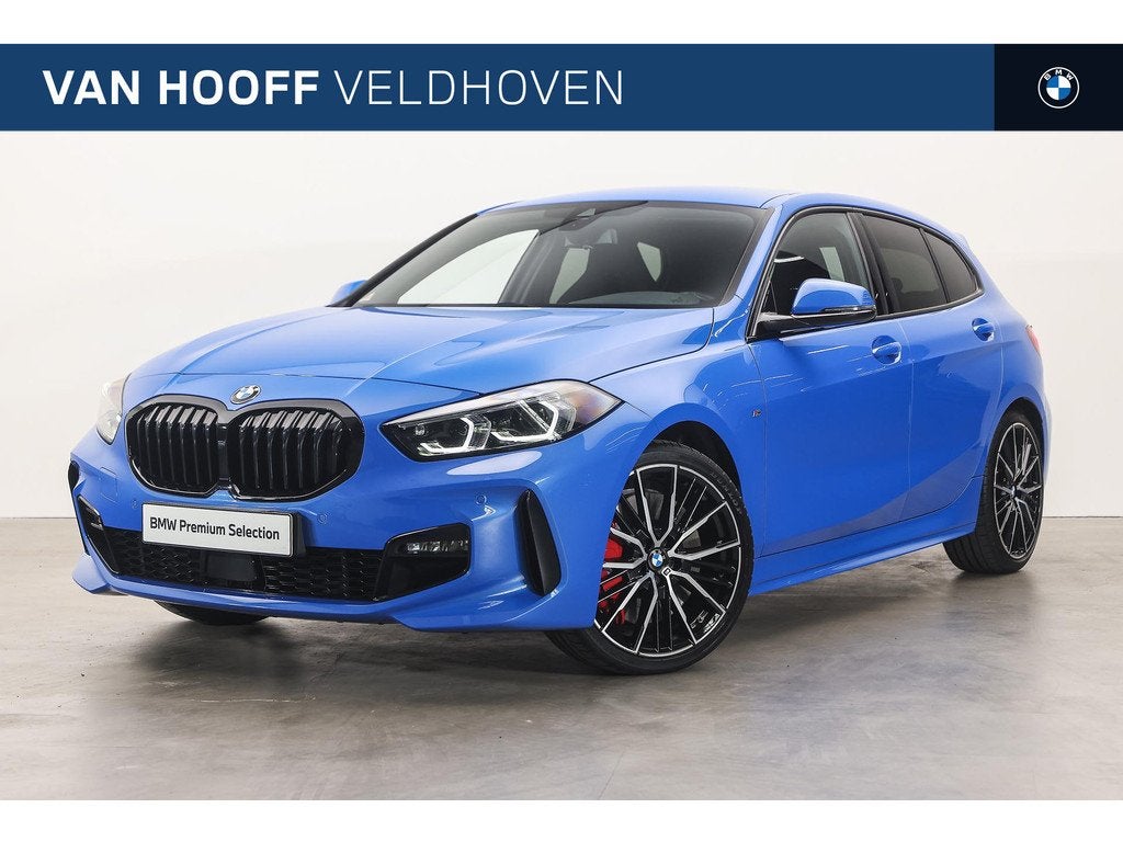 BMW 1 Serie 118i M Sport Automaat / M Sportstoelen / Adaptie, Auto's, BMW, Bedrijf, Te koop, 1-Serie, Airbags, Airconditioning