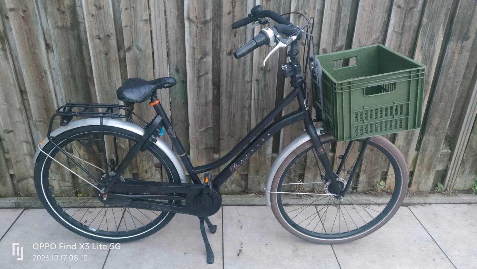 cortina roots transport damesfiets 28 inch, Ophalen, Gebruikt, Handrem, Trommelrem