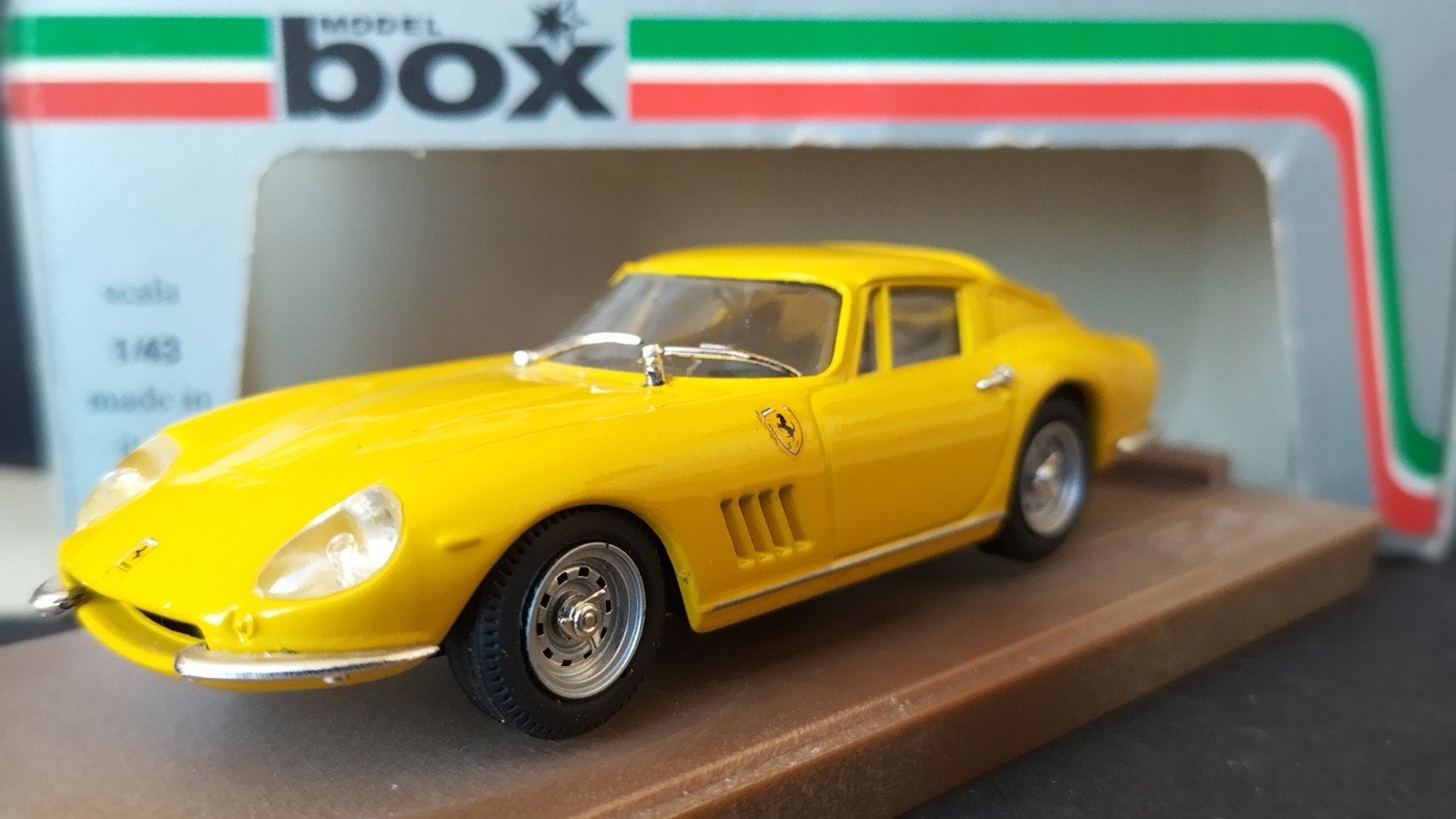 Ferrari 275 GTB Stradale 1:43 Box Models Pol, Overige merken, Auto, Verzenden, .