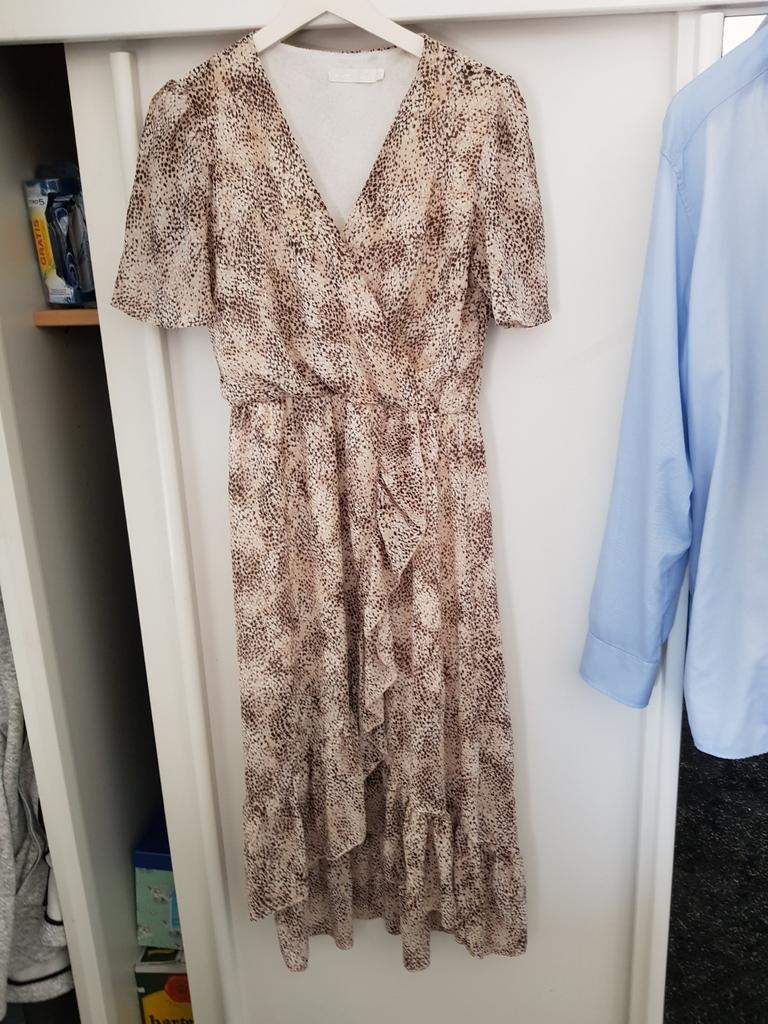 flamant Rose  hele mooie jurk mt s, Kleding | Dames, Jurken, Verzenden, Nieuw, Roze, Onder de knie