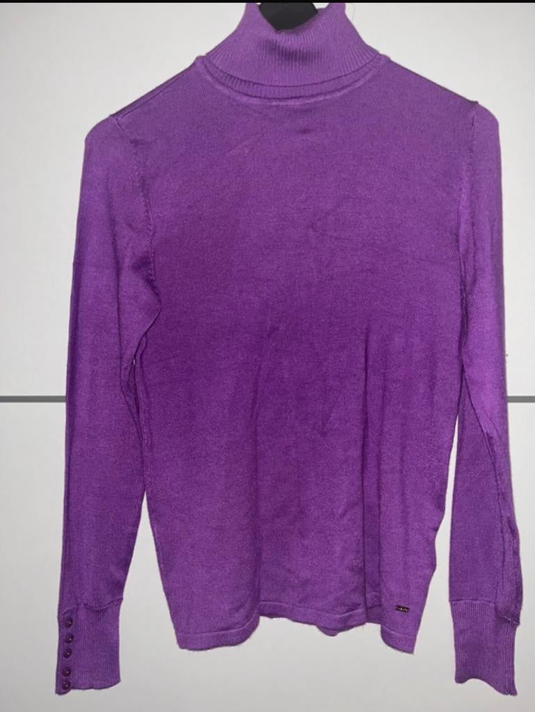 Nieuwe paarse Cotton Club coltrui dames maat M, Kleding | Dames, Ophalen, Nieuw, Maat 38/40 (M), Paars